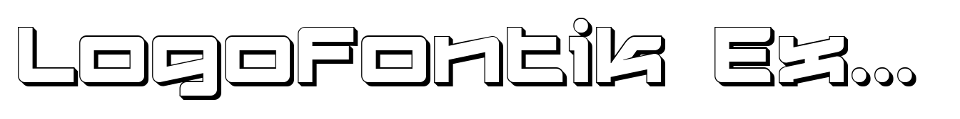 Logofontik Extruded 4F